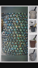 Load and play video in Gallery viewer, Gold Ice Bucket Embellished Green Gold Leaf
