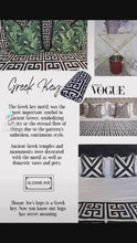 Załaduj i odtwarzaj film w przeglądarce Gallery, Greek Key Fleece Blanket SKU 52682924 | Geometric Black and White Throw Monochrome
